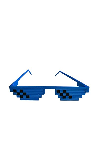 KURT3D Thug Life Gözlük Eğlenceli Dikkat Çekici Parti Gözlüğü