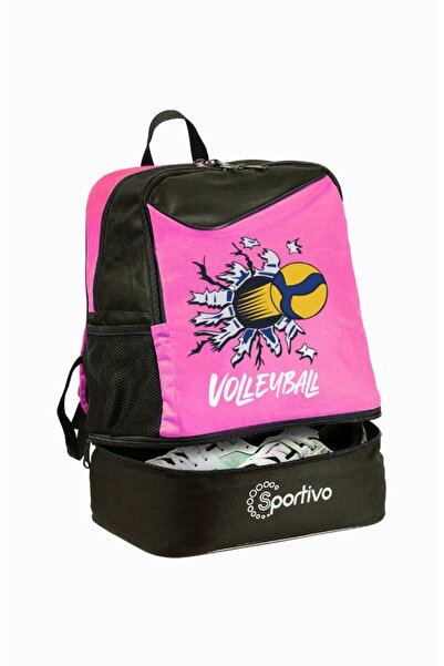 Sportivo VOLEYBOL SIRT ÇANTASI AYAKKABI BÖLMELİ SPOR ÇANTASI