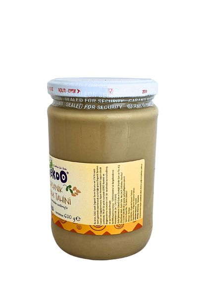 Gekoo Organic Tahini Native Sesame, Fresh Production 600g