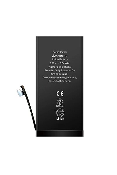 Teknonet İphone 13 Mini Uyumlu Batarya - Siyah