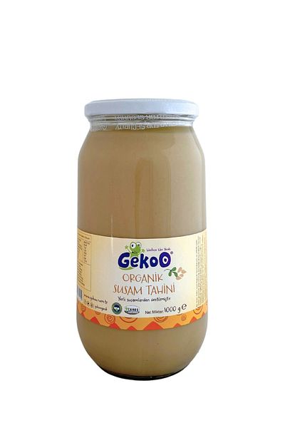 Gekoo Organic Tahini Native Sesame, Fresh Production 1000g