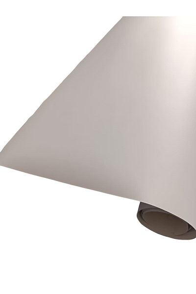 ESEMİZ White Matte Color - Durable Vehicle Motor Furniture Foil 126cm X 30cm