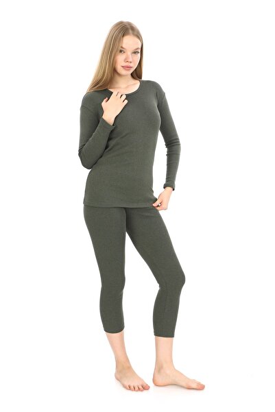 Sh Mağazacılık Unisex Χειμερινά Θερμικά Εσώρουχα - Ζεστό Βαμβακερό, Μη Καύσιμο Θερμικό Σετ και Εσώρουχο Εσώρουχο