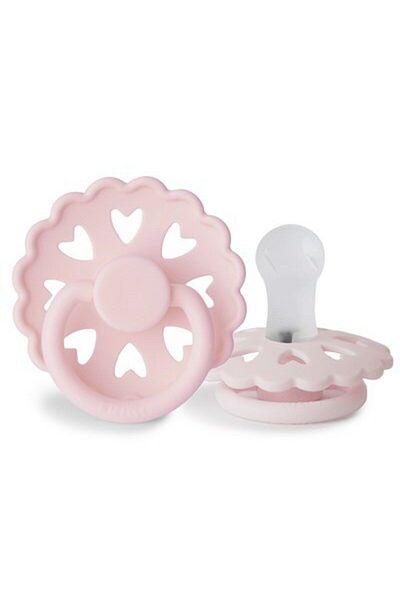 Frigg Silicone Fairytale Pacifier - White Stork (the Snow Queen) 0-6 Months