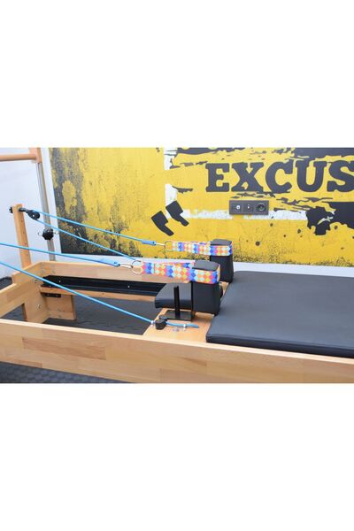 Drop Pilates Reformer Double Straps  Ikili  Elcik Renkli 22
