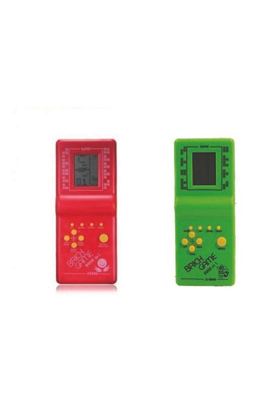 LARİN kozmetik Larin Nostalgic Toy Hand Arcade Tetris 2 Pieces