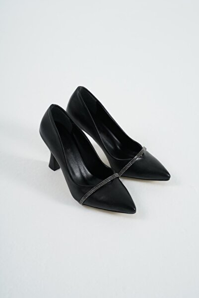 Glenz Women's Stone Heeled Shoes Ts1096