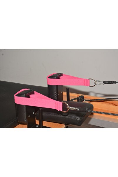 Drop Pilates Reformer Pilates Double Straps ( Ikili ) Elcik Fuşya Pembe