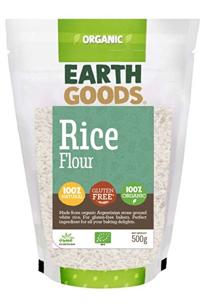 Earth Goods Organic Rice Flour GF 500g