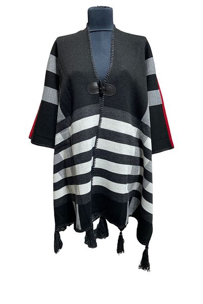 mim eşarp Akmoda - Thick Winter Knitwear Long Poncho