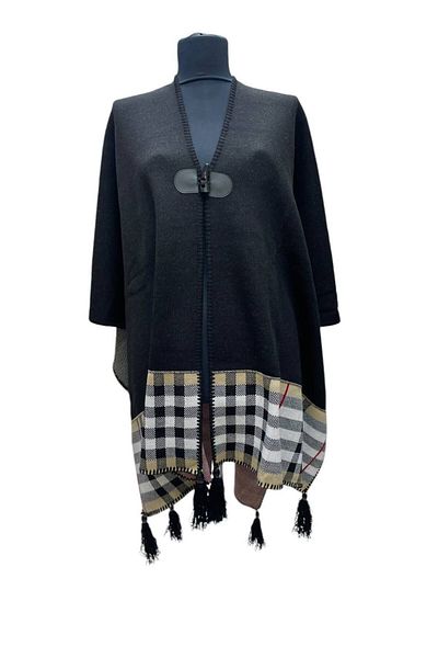 mim eşarp Akmoda - Thick Winter Knitwear Long Poncho