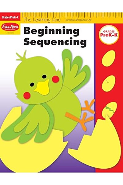 Evan Moor Educational كتاب تدريبات تعلم تسلسل بداية الخط لمرحلة ما قبل الروضة