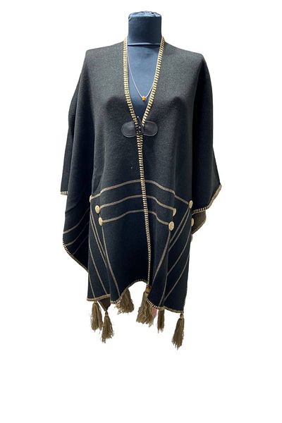 mim eşarp Akmoda - Thick Winter Knitwear Long Poncho