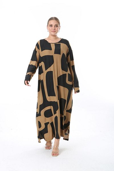 XL Modam Μεγάλο μέγεθος Strandart One Size - 140 cm στήθος, 144 cm Basen Lycra Cashmere Ρούχα