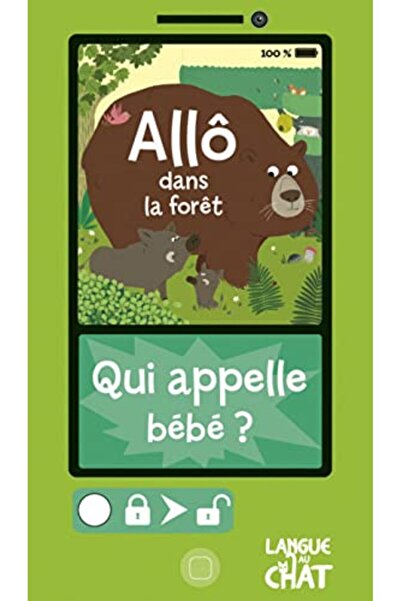 Langue Au Chat Allô Dans La Forêt Qui Appelle Bebe