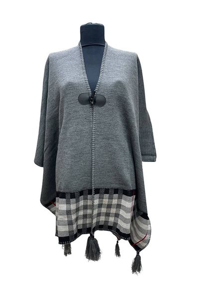 mim eşarp Akmoda - Thick Winter Knitwear Long Poncho