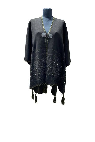 mim eşarp Akmoda - Thick Winter Knitwear Long Poncho