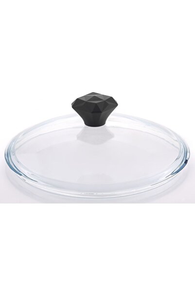 Paşabahçe 18 CM PAYREX CAM KAPAK (Kulp Dahil) TAVA-TENCERE-SAHAN
