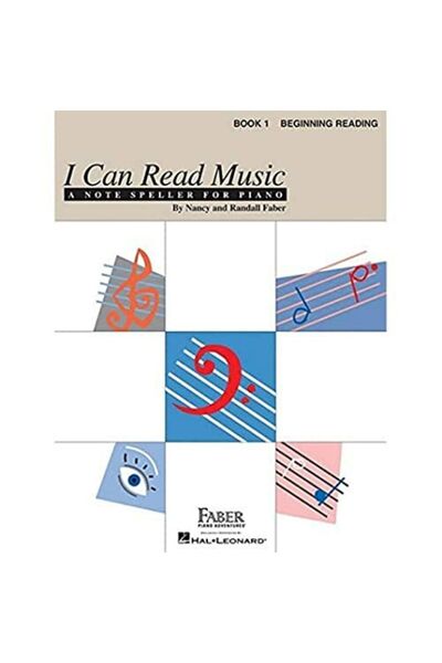 Bookazine أستطيع قراءة كتاب الموسيقى الجزء الأول - القراءة المبتدئة