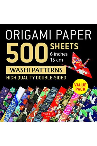 Ingram Origami Paper 500 Sheets Japanese Washi Patterns 6 15 Cm Highquality D...