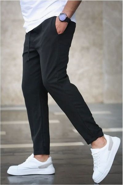 Offbeat Men's Jogger Trousers - Waist Tied, Double Leg