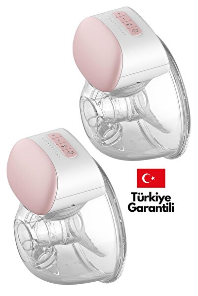 BEBEBAO P1 X 2 Adet Giyilebilir Elektrikli Göğüs Ve Süt Sağma Pompası 240ml Otomatik (TÜRKİYE GARANTİLİ)