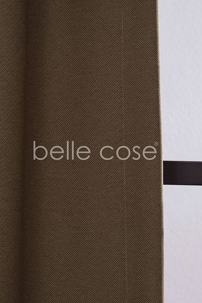 Belle Cose Country Style Wicker Thermal Blackout Blackout Mink Background Curtain Single Wing