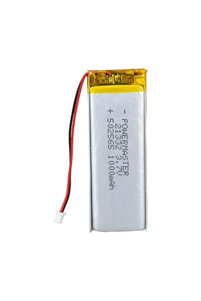 Powermaster 502565 3.7 Volt 1000 Mah Lityum Polimer Pil