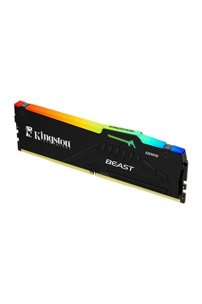 Kingston Beast RGB Expo - 32 جيجا بايت 5600 ميجا هرتز CL36 KF556C36BBEA-32TR DDR5 ذاكرة الوصول العشوائي لأداء سطح المكتب