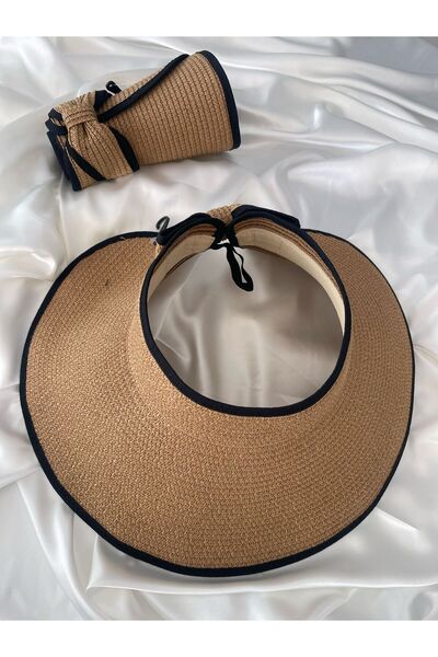 Gala Atelier hasır vizör şapka