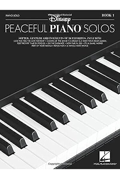 Bookazine عزف منفرد هادئ على البيانو من إنتاج ديزني