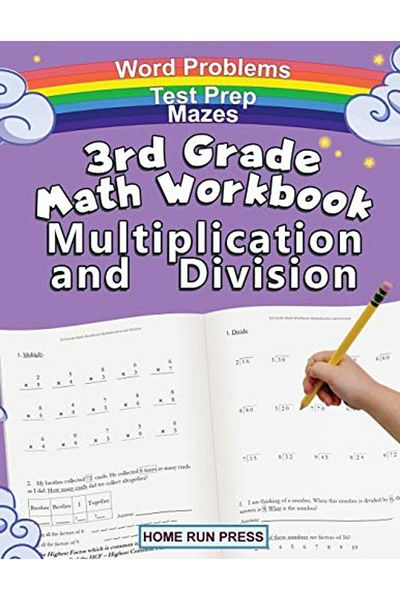 Ingram 3Rd Grade Math Workbook Multiplication And Division Grade 3 Grade 4 Test Prep Word Problems