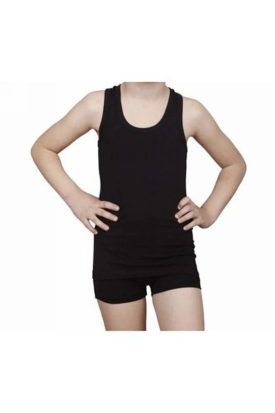 anıt iç giyim 6 Pieces Boys' Athlete Ribbed Tank Top - 100% Cotton