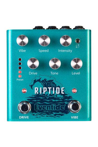 EVENTIDE Riptide Stereo Drive and Uni-Vibe Effects Overdrive Pedal
