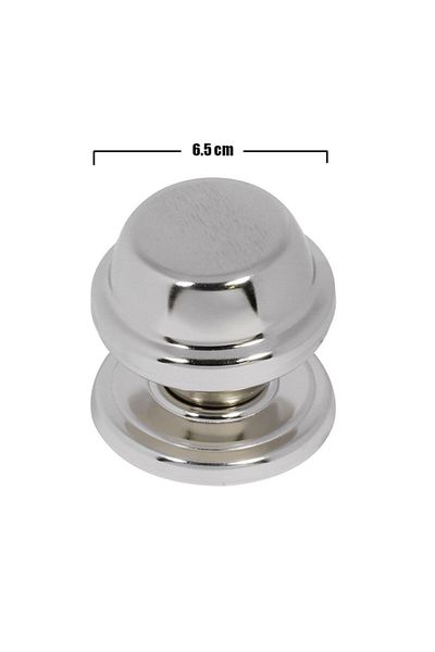 Badem10 Efe Buton de ușă Mâner de ușă Mâner de ușă Metal Nichel Satin