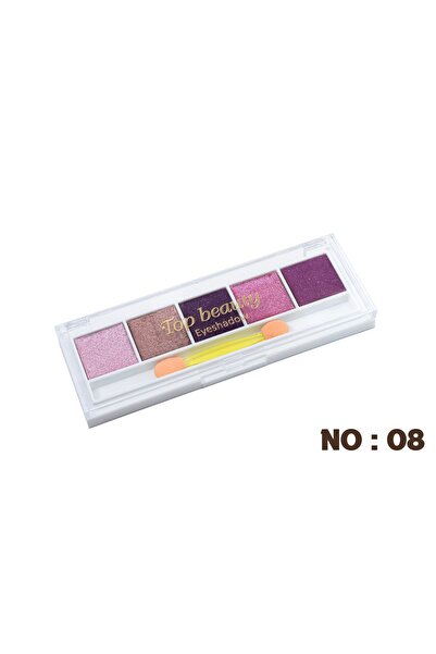 Top beauty Göz Makyajı Paleti Işıltılı ve Parlak Renklerle Uzun Süre Kalıcı G...