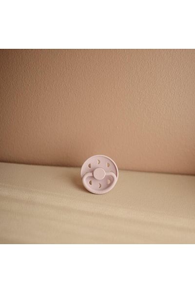 Frigg 0-6 Months Soft Lilac Moon Phase Rubber Pacifier