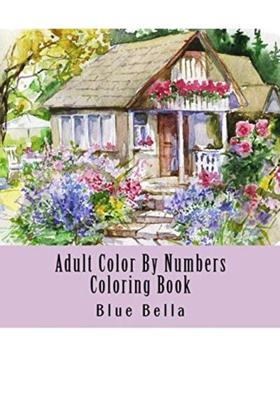 Ingram Adult Color By Numbers Coloring Book Easy Large Print Mega Jumbo Color...
