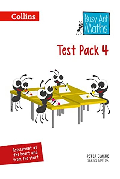 Harper Collins مجموعة اختبارات الرياضيات Busy Ant 4