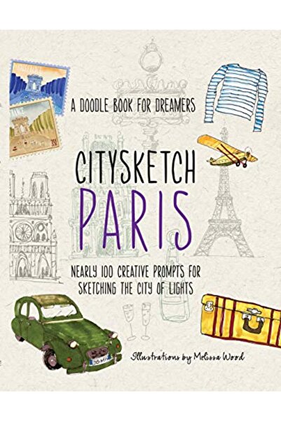 Hachette Citysketch Paris - ما يقرب من 100 فكرة إبداعية لرسم مدينة الأضواء