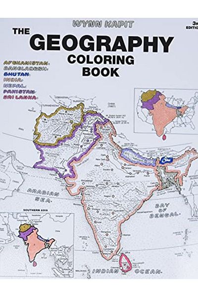 Pearson Geography Coloring Book