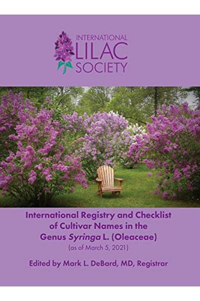 Ingram International Registry And Checklist Of Cultivar Names In The Genus Syringa L Oleaceae