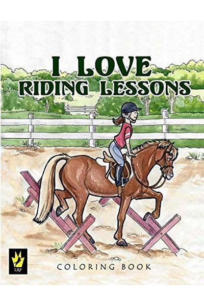 Ingram I Love Riding Lessons Coloring Book