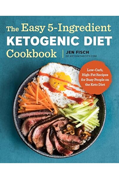 Sourcebook كتاب الطبخ السهل المكون من 5 مكونات لنظام الكيتو الغذائي وصفات منخ...