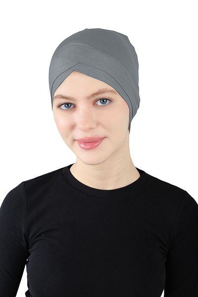 Ecardin Anthracite Comfortable Crossbody Bonnet - St 060
