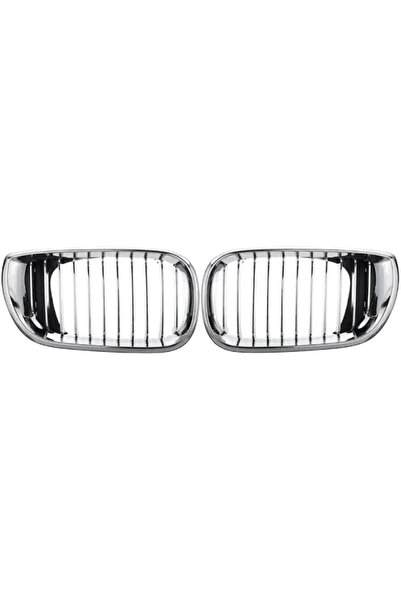 HAN Bmw E46 2002 2004 Arası Makyajlı Kasa Sedan Uyumlu Krom Ön Panjur Sıfır Set