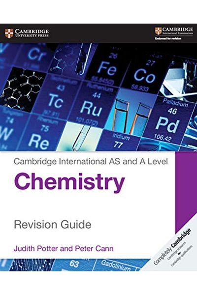 Cambridge University Press Cambridge International As And A Level Chemistry Revision Guide
