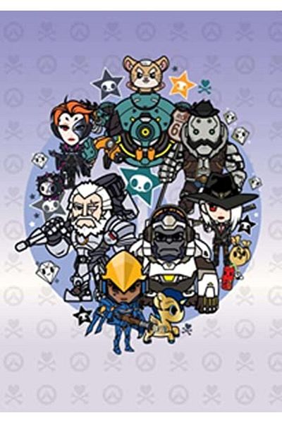 Ingram Overwatch Tokidoki X Series 3 Notebook Heroes Theme