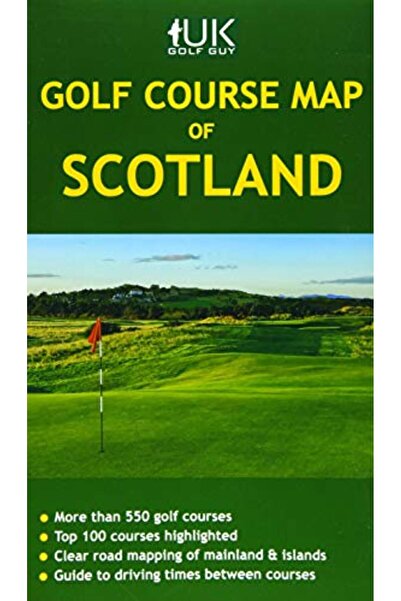 Gardners Books خريطة ملاعب الجولف في اسكتلندا