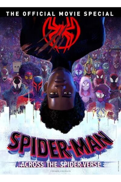Bookmag كتاب خاص بالفيلم الرسمي Spiderman Across The Spiderverse